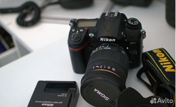 Зеркальный фотоаппарат Nikon d7000+объектив sigma