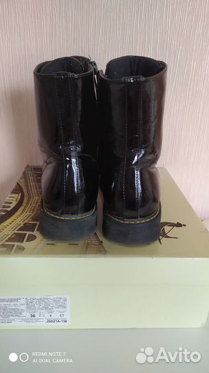 Ботинки демисезонные для девочки р36