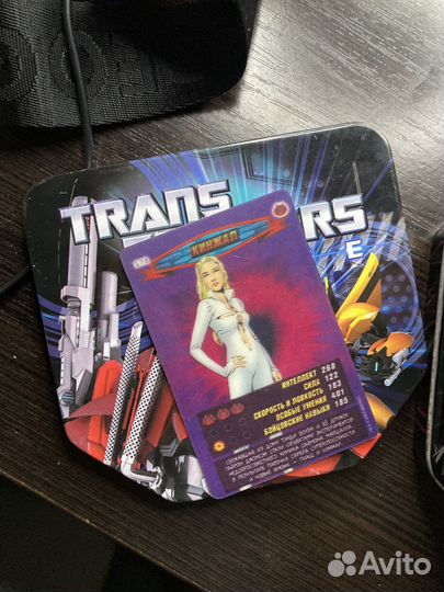 Карточки Transformers Prime. eaglemoss