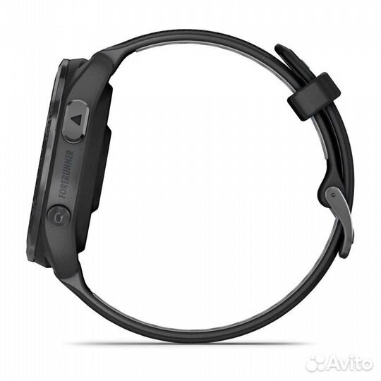 Смарт-часы Garmin forerunner 965 с черным ремешком