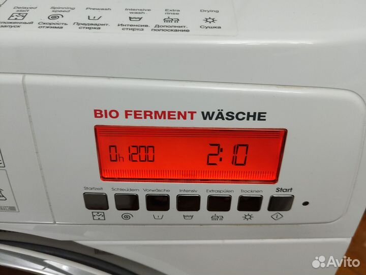 Немецкая Kaiser 9/5 кг, сушка, отжим 1200 об