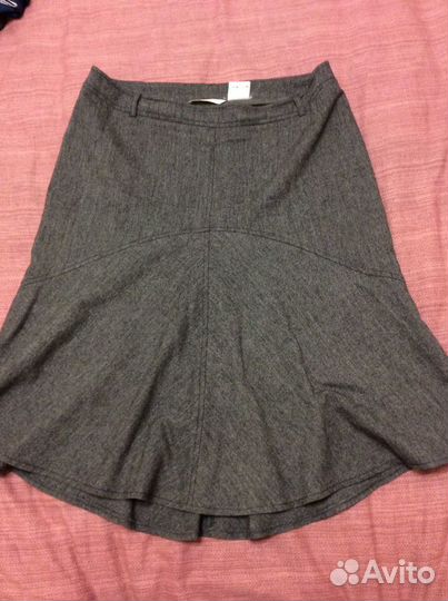 Юбка шерсть (почти новая) 50 р-р