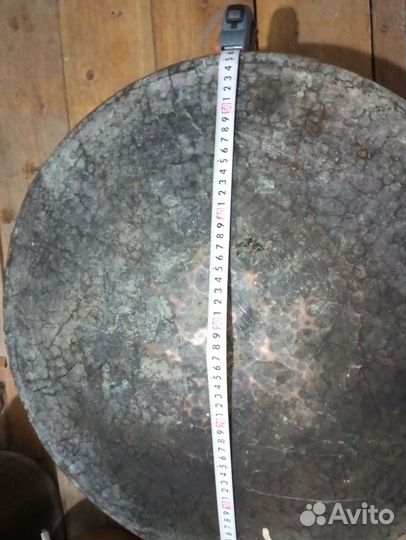 Старинный медный казан на 40 литров