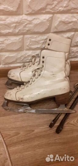 Коньки нат кожа СССР