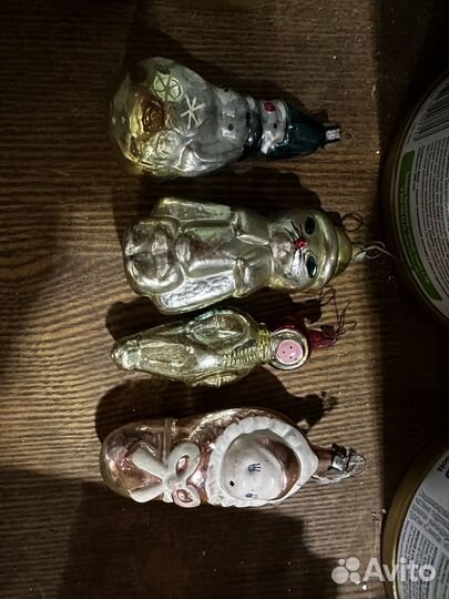 Елочные игрушки СССР одним лотом