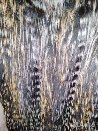 Меховой кардиган