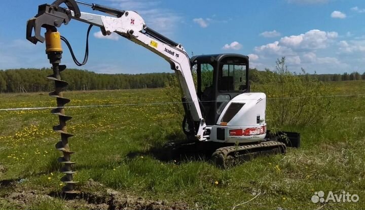 Ямобур под сваи 12 метров