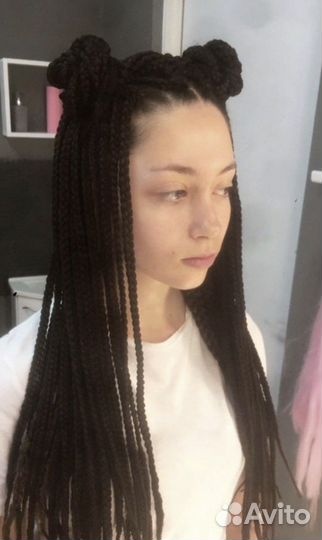 Афрокосички с канекалоном