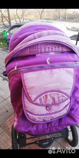 Коляска adamex 3 в 1 бу