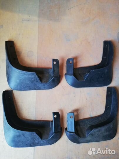 Брызговики Шевроле Авео комплект 4 шт