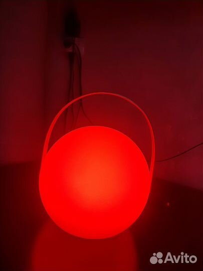 Светильник переносной шар с пультом управления