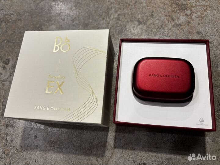 Наушники Bang & Olufsen Beoplay EX Lunar Red