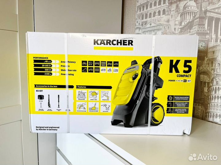 Мойка высокого давления Karcher K5 Compact