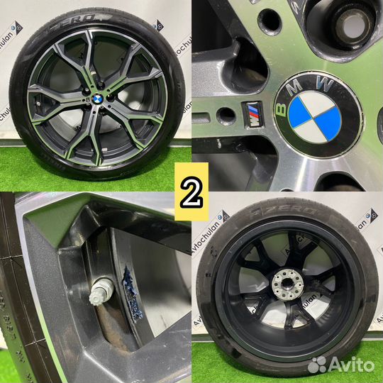 Колёса R21 BMW X5 G05 стиль 741M