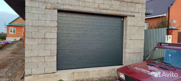 Гаражные секционные ворота