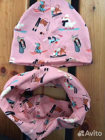 Шапка и снуд для девочки