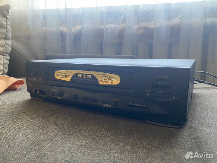 Видеомагнитофон philips vhs