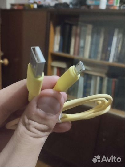 Кабель Micro USB RED line Жёлтый 1 м