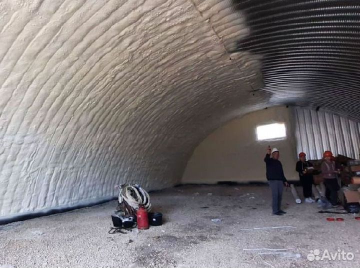 Утепление пола напылением пенополиуретана