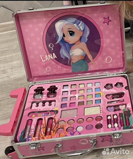 Чемодан с косметикой, набор детской косметики