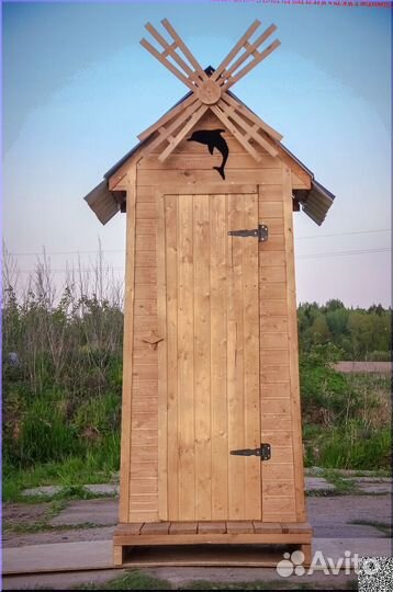 Дачный туалет с установкой WAT892