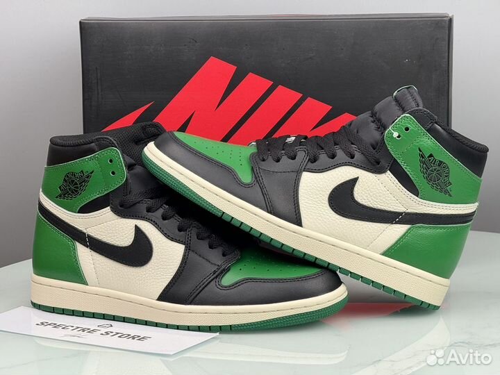 Кроссовки Nike Air Jordan 1 High Pine Green