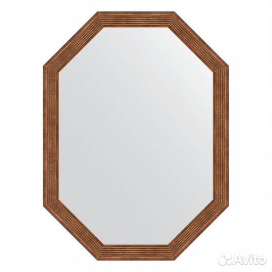 Зеркало Evoform Octagon BY 7015 59x79 сухой трост