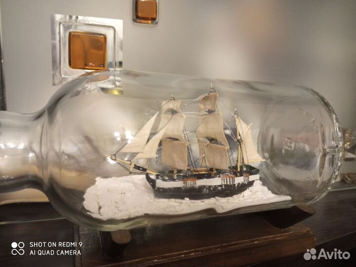 Корабль в бутылке