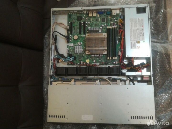 Сервер SuperMicro 1U xeon E3-1270 (3.4GHz) 32Gb