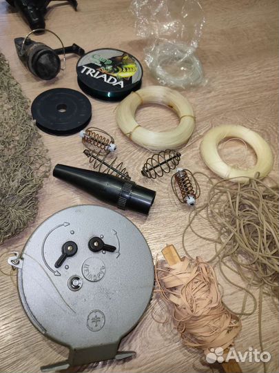 Удочка, леска, катушка