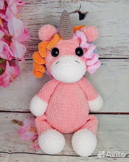 Единорожка мягкая игрушка