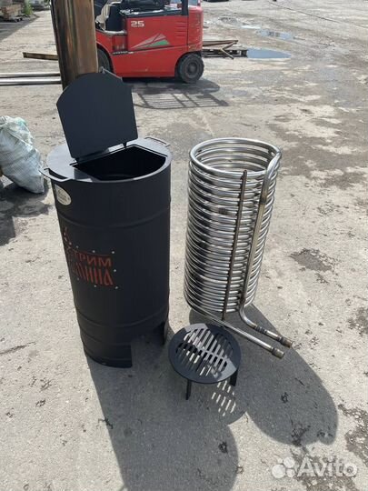 Печь со змеевиком для бассейна
