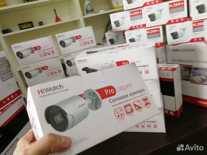 Ipc-B042 G2/U 6mm 4 Мп ip-камера цилиндр. HiWatch