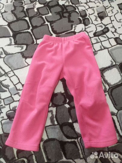 Детские флисовые брюки от crockid