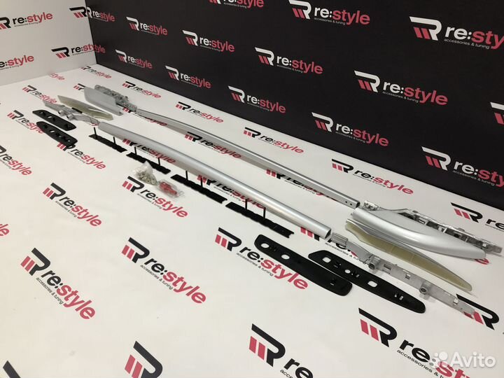 Рейлинги Nissan X-Trail 32 Серебро