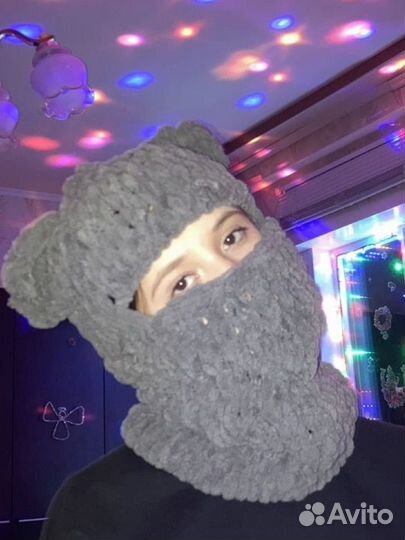 Балаклава плюшевая