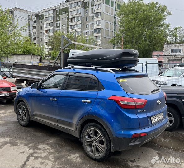 Багажник бокс на крышу hyundai creta