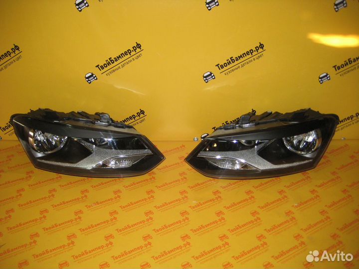 Фары Volkswagen Polo 2015 рестайлинг