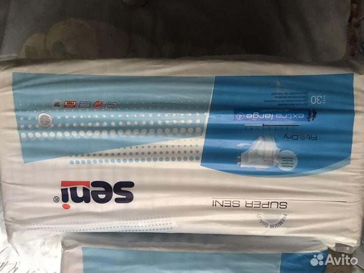 Памперсы для взрослых seni xl 4