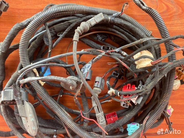 Проводка салона задняя левая Vw Transporter T5 ахb