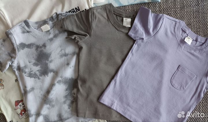 Футболки H&M 80 размер