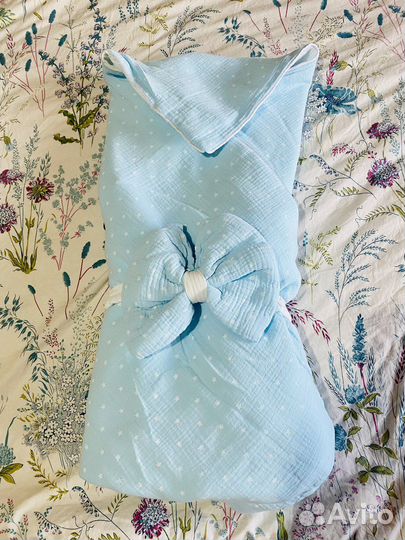 Конверт на выписку для мальчика летний