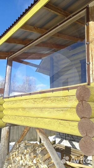 Окна жидкие на террасу