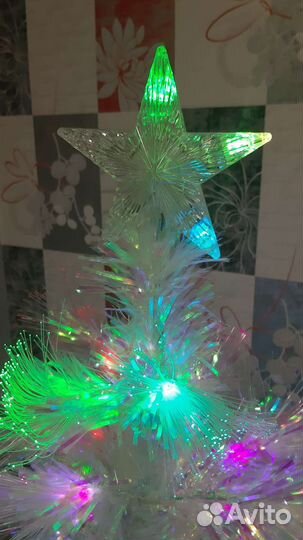 Елка светодиодная Белая принцесса 150см