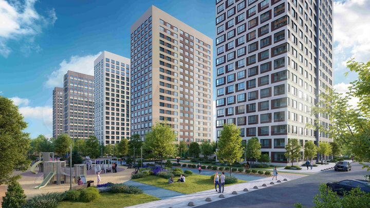 3-к. квартира, 72 м², 10/20 эт.