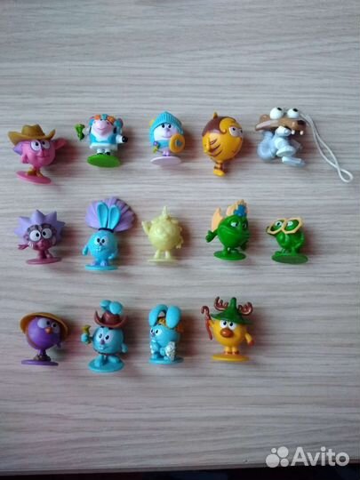 Игрушки СССР, из шоколадных яиц