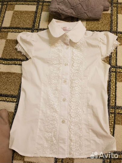 Вещи пакетом на девочку 122 128