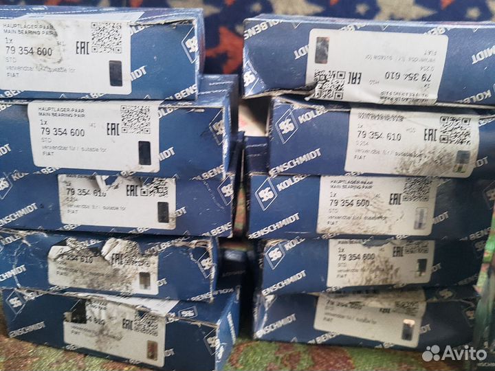 Вкладыши STD Ивеко Еврокарго