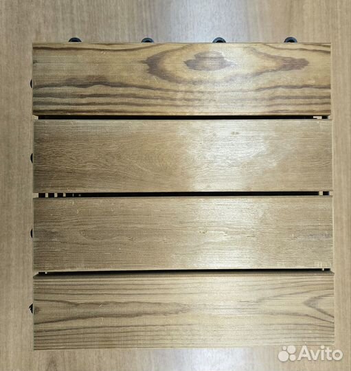 Террасный паркет из северной термососны 