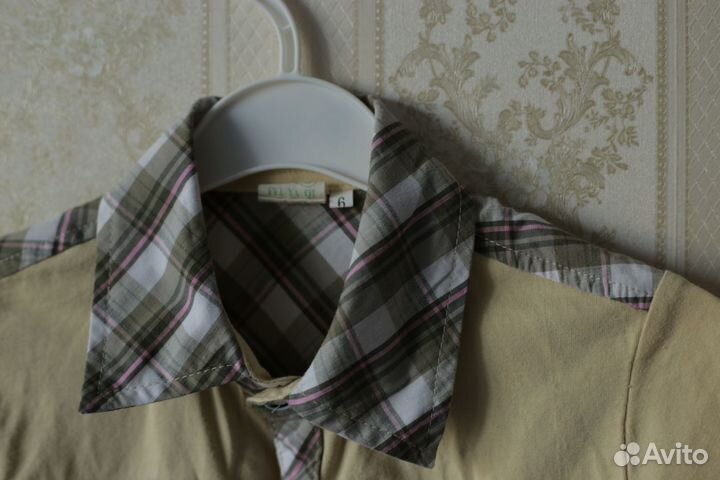 Рубашки на мальчика h&m, царевич 122-128,140
